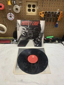 MOTLEY CRUE Too Fast for Love 1982 LP 60174 Elektra Original 1st Press Sterling - Picture 1 of 7