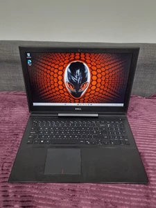 Dell Inspiron 15 7000 Gaming Laptop, i7 7700HQ, 24GB RAM, 512GB+500GB SSD Win 11 - Afbeelding 1 van 16