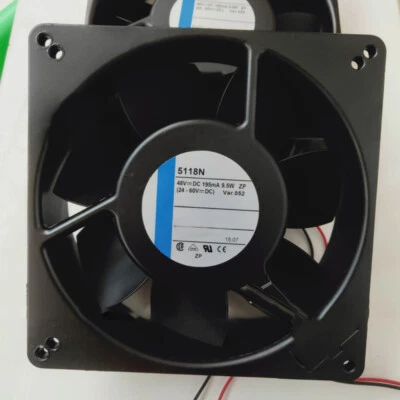 5118N For Ebmpapst DC Axial Compact Fan 48V 9.5W 135x135x38mm 2-wire