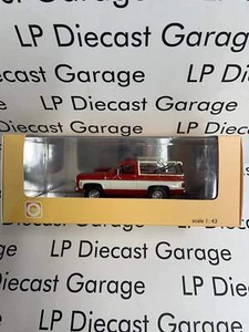 GLM 1973 Chevrolet K5 Blazer Red 1:43 Scale Resin Model Open Top - Picture 1 of 3