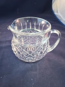 Mikasa Coventry Short 4 3/4 Cut Crystal Pitcher - Picture 1 of 3