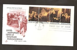 FDC ,200 Year of American Indenpendence 1976 - Picture 1 of 2