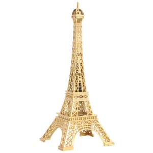 Vintage Eiffel Tower Model Iron Eiffel Tower Decoration Home Desktop Ornament - Picture 1 of 10