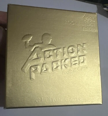 Vtg 1990 Action Packed Rookie/Update Boxed Set EMMITT SMITH SEAU RC NFL HOF NM/M - Image 1 of 4