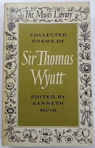 Collected Poems of Sir Thomas Wyatt 1963 Paperback - Imagen 1 de 7