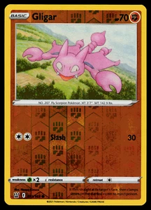 Pokemon Card - SWSH - Battle Styles Gilgar 071/163 Reverse Holo - NM - Picture 1 of 2