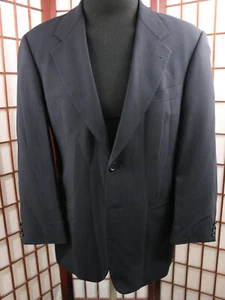 Abrigo Deportivo Hugo Boss Etiqueta Negra Lana Talla 38 Corto Azul Marino Oscuro Galilei Omega - Imagen 1 de 9
