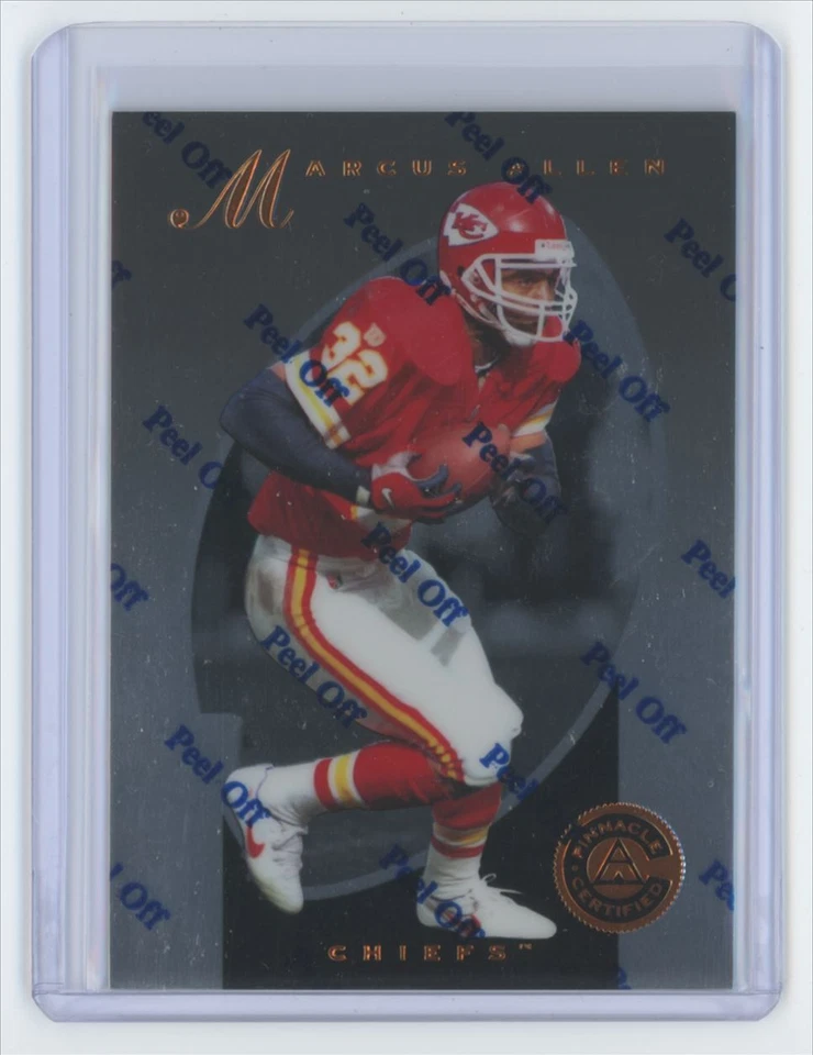 1997 Pinnacle Certified Marcus Allen . Kansas City Chiefs #38 - Image 1 of 2