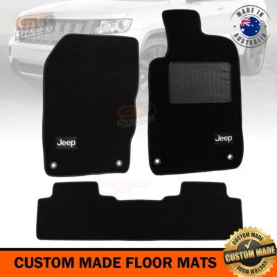 Custom Floor Mats JEEP GRAND CHEROKEE WK2 LTD OVERLANDER SRT8 Laredo 5/2011-2021 - image 1 of 4