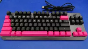 Asus ROG Strix Scope TKL Electro Punk Mechanical Gaming Keyboard Good Condition - Picture 1 of 22