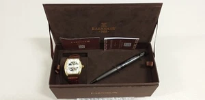 Thomas Earnshaw (Gents) Catton Automatic Skeleton Watch & Pen Set (New) £199.99 - Picture 1 of 12