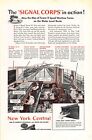 Print Ad 1944 New York Central One Of America's Railroads-All United For Victory