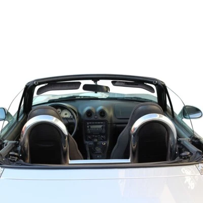 Roadsterbügel passend für Mazda MX-5 NB 1998-2005 Chrome Überrollbügel Neu - Bild 1 von 4