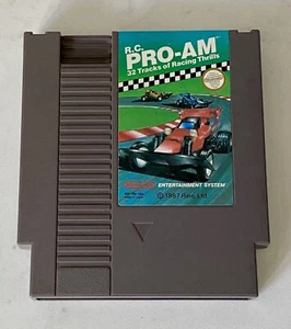 Vintage Original NES RC Pro-Am Racing Video Game Nintendo Entertainment System - Picture 1 of 7