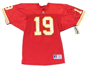 Kansas City Chiefs Joe Montana L 44 Jersey Deadstock Vintage Russell Athletic - Picture 1 of 7