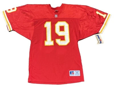 Camiseta deportiva de los Kansas City Chiefs Joe Montana L 44 de colección Russell Athletic Foto 1 de 4