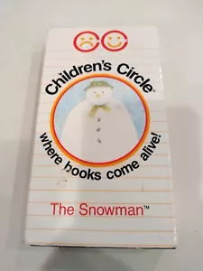 The Snowman The Childrens Circle Video Reading-(VHS 1983) - Picture 1 of 1