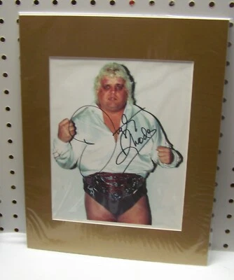 Фотография Дасти Родс с матовой подписью с сертификатом подлинности WWWF NWA, ПОЖАЛУЙСТА, ПРОЧТИТЕ ***БОНУС*** - Изображение 1 из 2