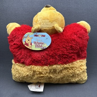 Disney Winnie The Pooh Pillow Pet Winnie The Pooh Plush Toy 16" x 16” With Tags - Image 1 of 4