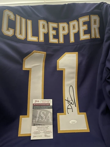 Autographed Daunte Culpepper Jersey Signed JSA Certified 100% Cover