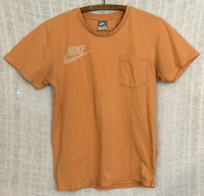 Camiseta Camiseta vintage Nike Carl Lewis edición limitada CL-84 para niño XL naranja bolsillo Foto 1 de 3