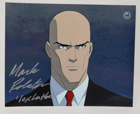 Mark Rolston as Lex Luthor in Young Justice Signed Photo 8 x 10 Cover