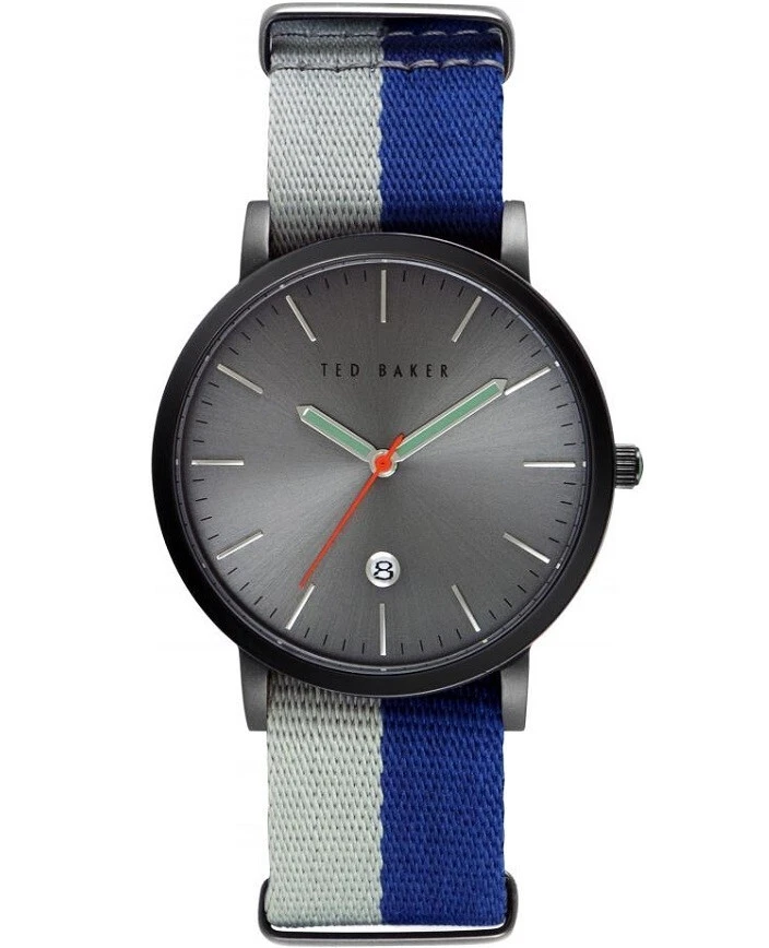 Ted Baker Men's 10026447 Smart Casual Analog Display Japanese Quartz Grey Watch
