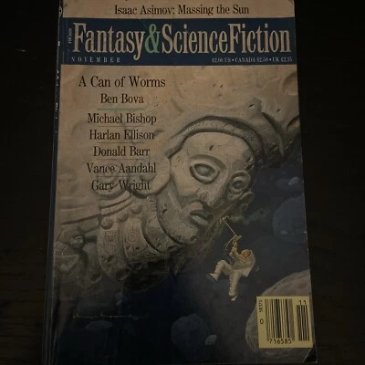 Fantasy & Science Fiction November 1989 Isaac Asimov - Image 1 of 3