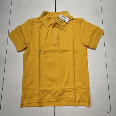 The Children’s Place Yellow Pencil Short Sleeve Polo Boys Size Medium NEW - Image 1 of 4