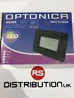 Optonica 30w LED Floodlight - 4500k / Neutral White  Light - Black 