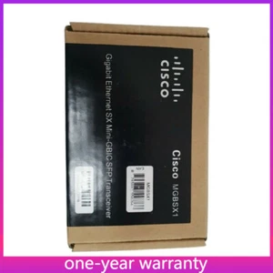 New Cisco MGBSX1 Gigabit Ethernet 1000 SX Mini-GBIC SFP 1000m 850nm - Picture 1 of 1