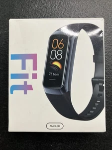 Fitness Gesundheitstracker Schwarz Smart Band mit App Keep Health Amolded Display - Bild 1 von 3