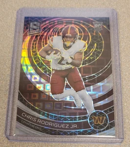 CHRIS RODRIGUEZ 2023 PANINI SPECTRA FOOTBALL BLACK PANDORA ROOKIE SP/30 #194 RC - Picture 1 of 3