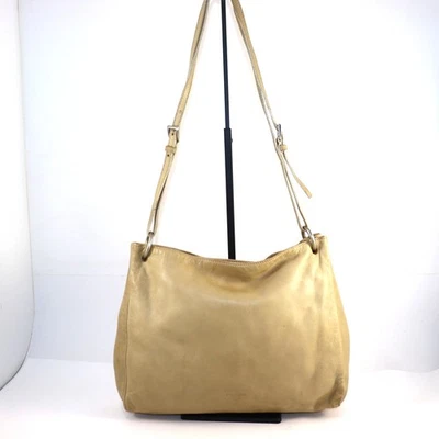 Prada Vintage Buttery Leather Shoulder Bag Crossbody Convertible Made in Italy - Image 1 of 4