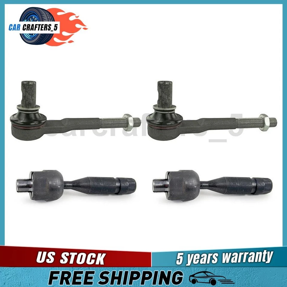Extremidade da haste de amarração externa frontal interna frontal Mevotech para 2005 Audi A4 Quattro 1.8L - Imagem 1 de 4