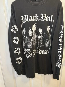 Camiseta Black Veil Brides Concierto Manga Larga Terror Tour 2022 Talla XL - Imagen 1 de 6