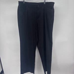 Pull On schwarze Hose Stretch Komfort Business Freizeithose Gr. 20, 27 Schrittlänge - Bild 1 von 4