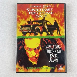Sometimes They Come Back & Again (DVD, 1991, 1996) Stephen King Horror Good - Picture 1 of 2