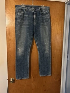 Goldsign for J Crew Jeane distressed denim jeans 34 waist USA NWOT Orig Owner - Picture 1 of 5