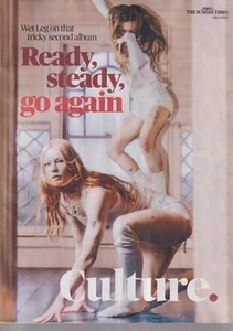 Culture Magazine July 6 2025 Wet Leg Rihan Teasdavele Hester Chambers Bertie Car - Picture 1 of 2