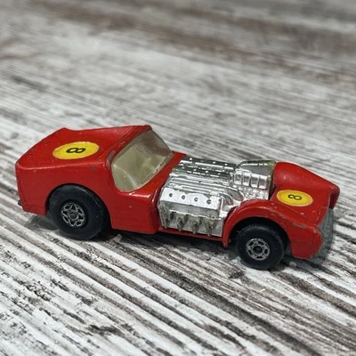 Matchbox Lesney Superfast 1970 Red No. 19 Road Dragster Vintage —FAST SHIPPING! - Image 1 of 4