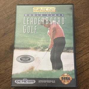 World Class Leaderboard Golf Sega Genesis komplett in Box - getestet - Bild 1 von 9