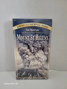 America's National Parks The Eruption and Rebirth of Mt St. Helens VHS - Picture 1 of 3