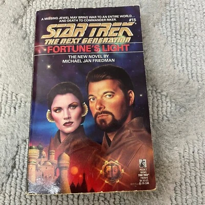 Star Trek Fortune's Light Science Fiction Paperback Book by Michael Jan Friedman - Image 1 of 4