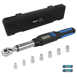 DIGITALER DREHMOMENTSCHLÜSSEL 3/8" 3-60 NM DREHMOMENT WERKZEUG AUTO KFZ - Bild 1 von 12