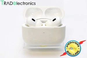 Genuine Apple AirPods Pro 2nd Gen + Magsafe (lightning) Case Unocked - Good - Picture 1 of 5