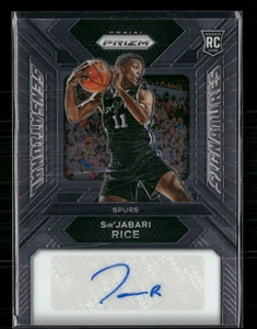 Sir'Jabari Rice 2023-24 Prizm Sensational Signatures RC Auto - Picture 1 of 2