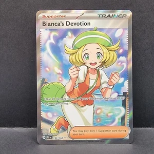 Bianca's Devotion 197/162 Temporal Forces Ultra Rare Full Art Supporter Pokemon - Picture 1 of 2