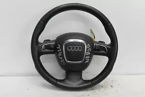 AUDI A4 B8 8K 02/2008-06/2012 STEERING WHEEL LEATHER S LINE TYPE 435 - Picture 1 of 12