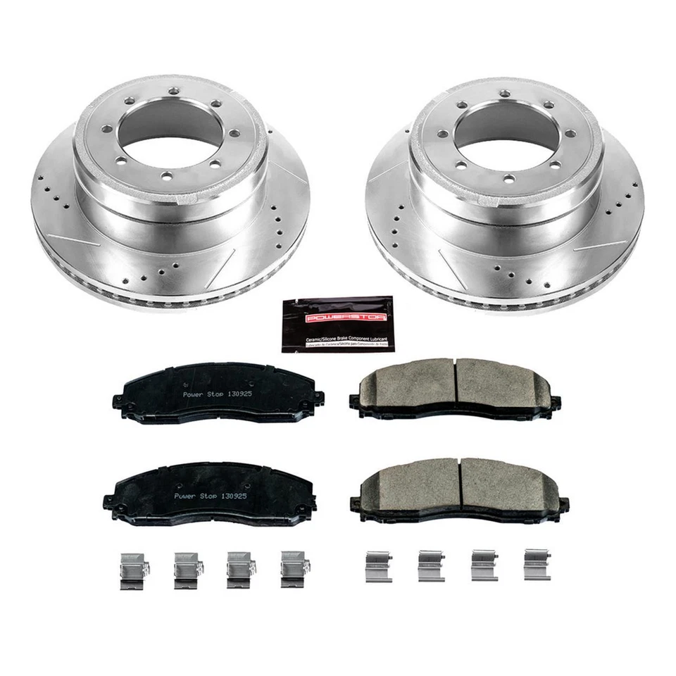 Kit de frenos de disco PowerStop - Trasero - Se adapta a Ford F-350 Super Duty 2013-2021, Ford F-4 Foto 1 de 4